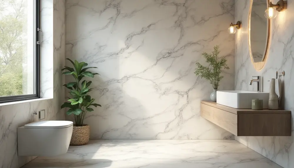 Badezimmer renovieren mit Tapete: Die besten Tipps für ein modernes Design