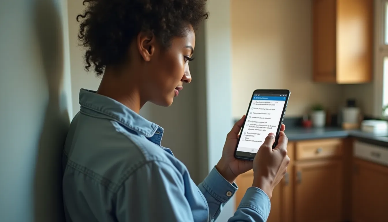 Leck­ortungs-Checkliste