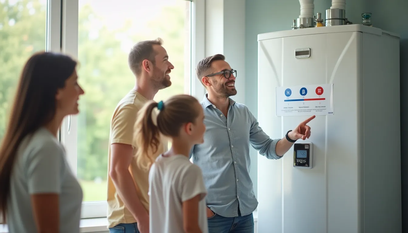 Warmwasserspeicher-Größenfinder